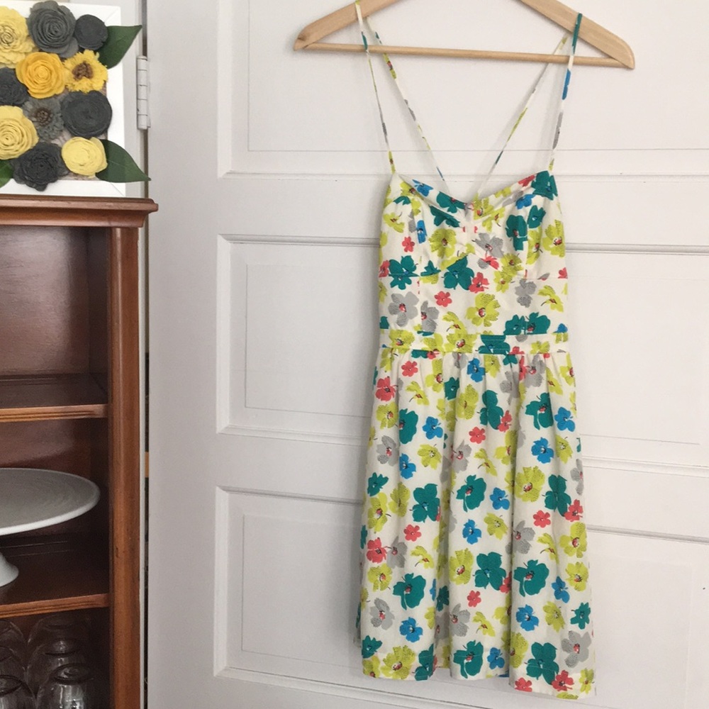 American Eagle floral sundress